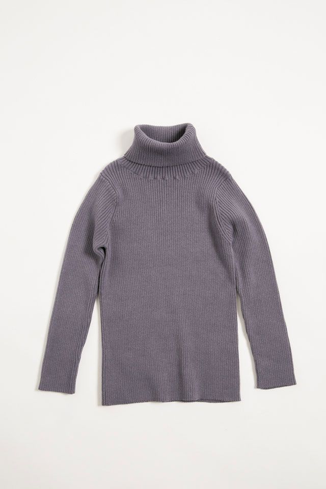 chien-chien/リブタートル無地 長袖　新品子供服100 キッズ 女の子