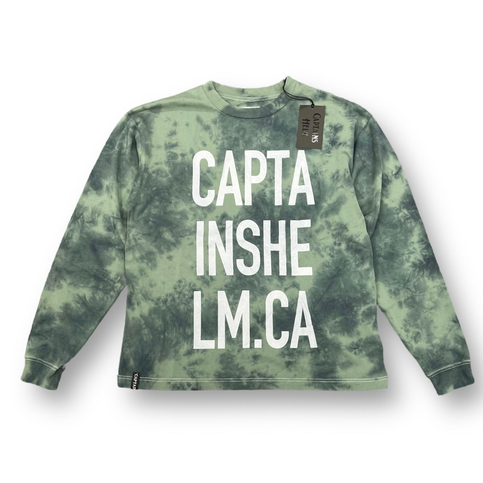 定価13200円 未使用 CAPTAINS HELM 23SS CH.CA LS TEE タイダイ染め