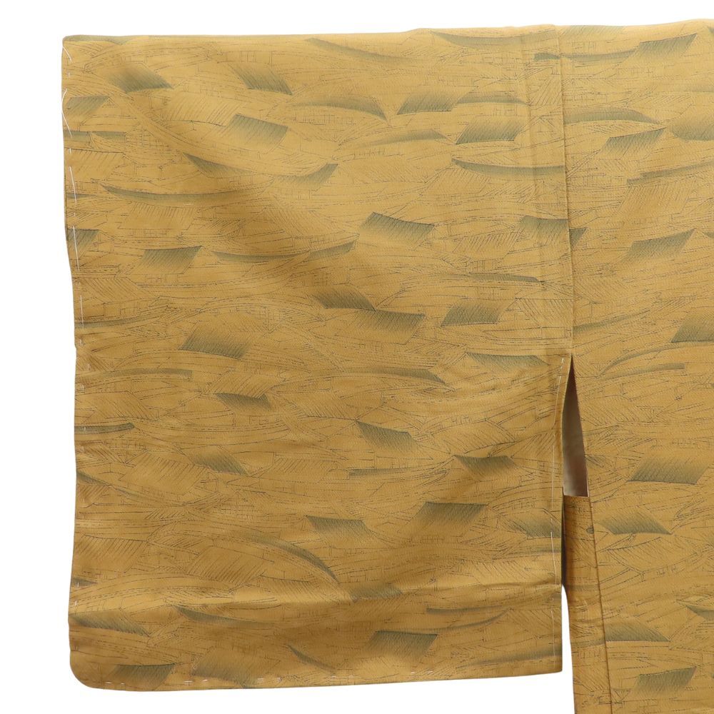 【中古】 羽織 しつけ糸あり 正絹 えんじ ブラウン系 偏光 お洒落 モダン 和装 呉服 和服 きもの レディース 女性 中古】 羽織 しつけ糸あり 正絹(金銀糸除く) ブラウン系 モダン お洒落