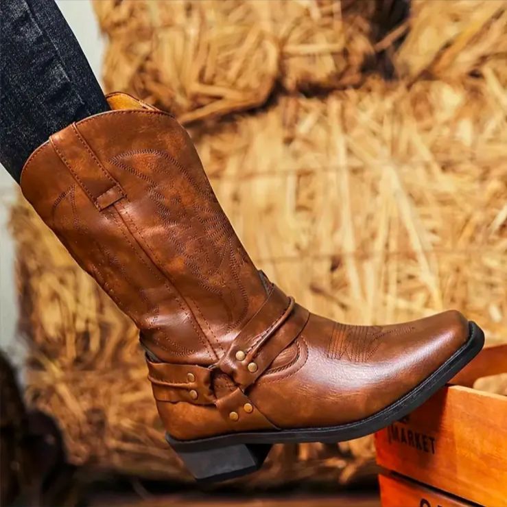 ウエスタンブーツ リングブーツ