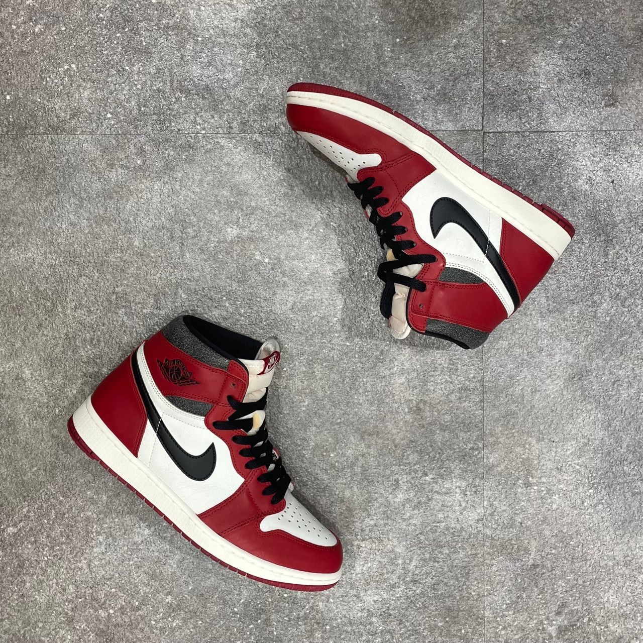 国内正規 美品 NIKE AIR JORDAN 1 RETRO HIGH OG CHICAGO LOST & FOUND 