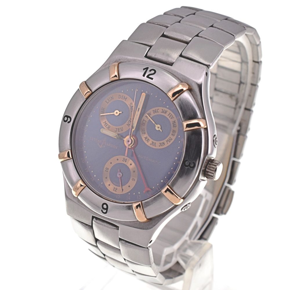 ユリス・ナルダン Ulysse Nardin 254-26 トリプルカレンダー 裏スケ