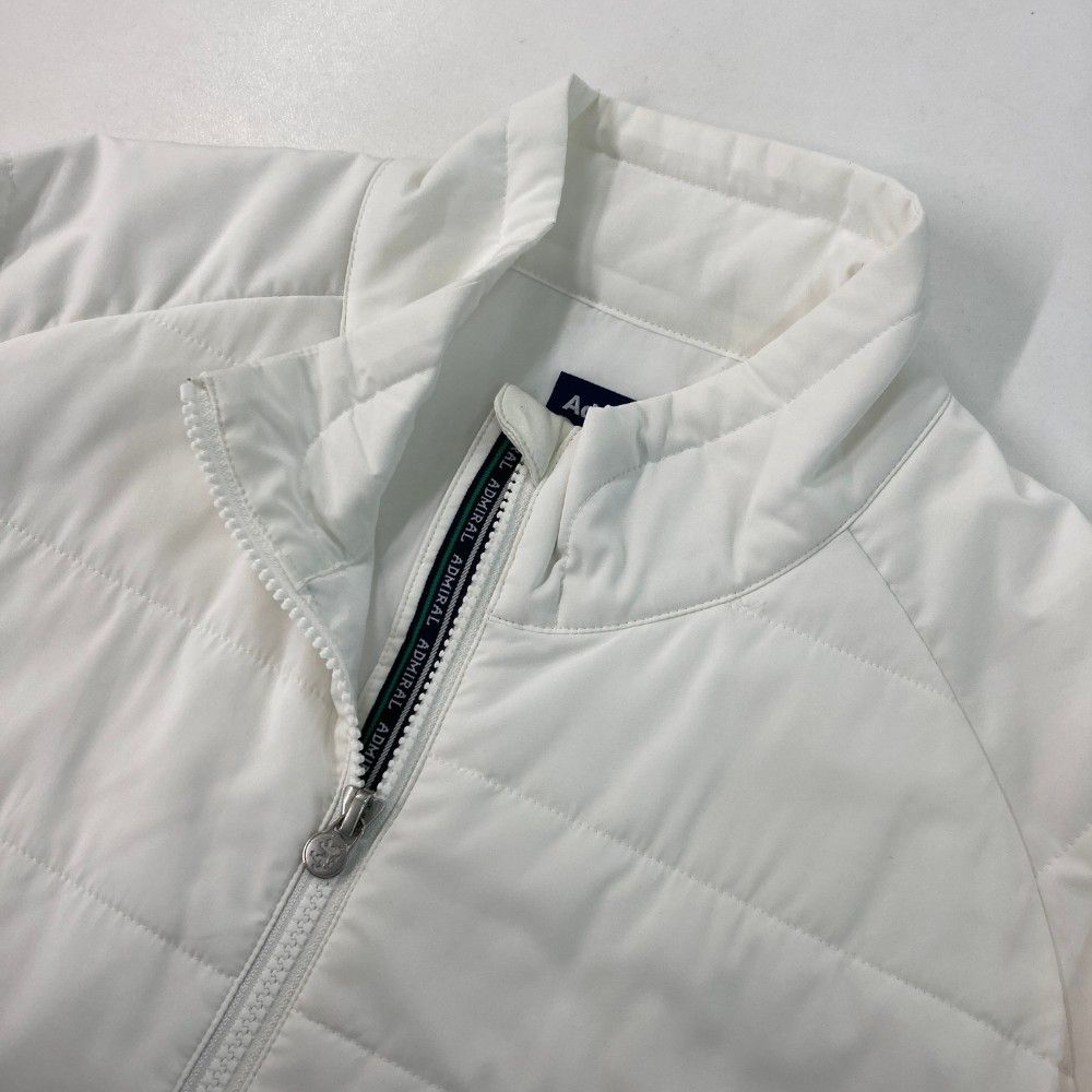 サイズ：L ADMIRAL アドミラル 中綿ジャケット ホワイト系