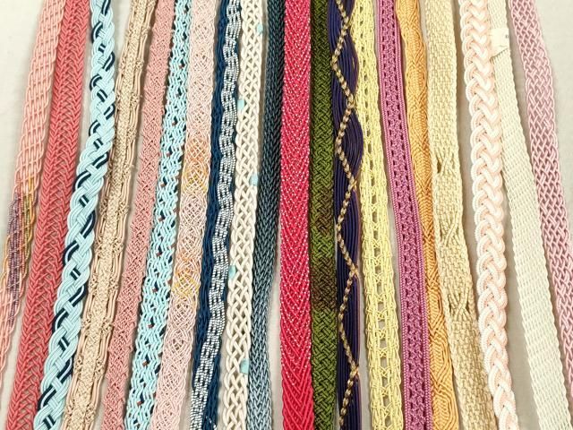 平和屋着物 夏物 和装小物 帯締め20本 DAAV8116by