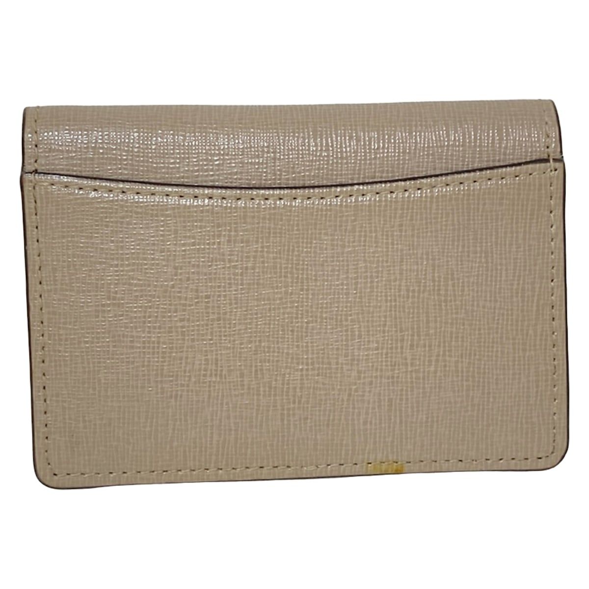 FURLA 名刺入れ グレー みみずく様 FURLA 名刺入れ グレージュ