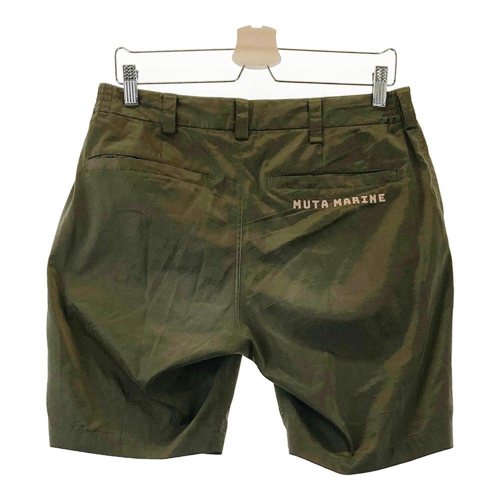 ムータマリン ハーフパンツ カーキ 5 muta MARINE 【美品】ムータマリン ハーフパンツ カーキ