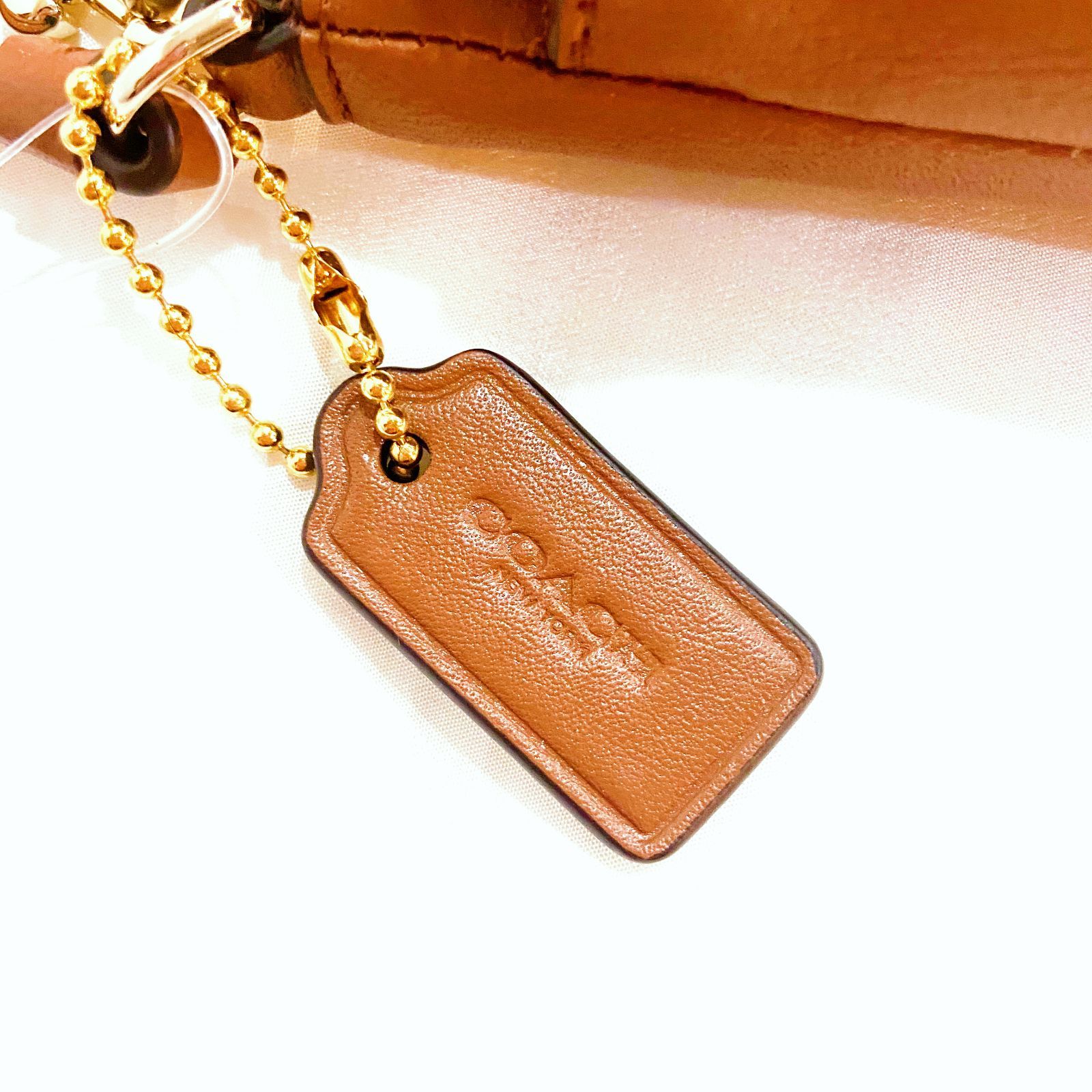 未使用】COACH コーチ リスレット ストラップ ポーチ カードケース