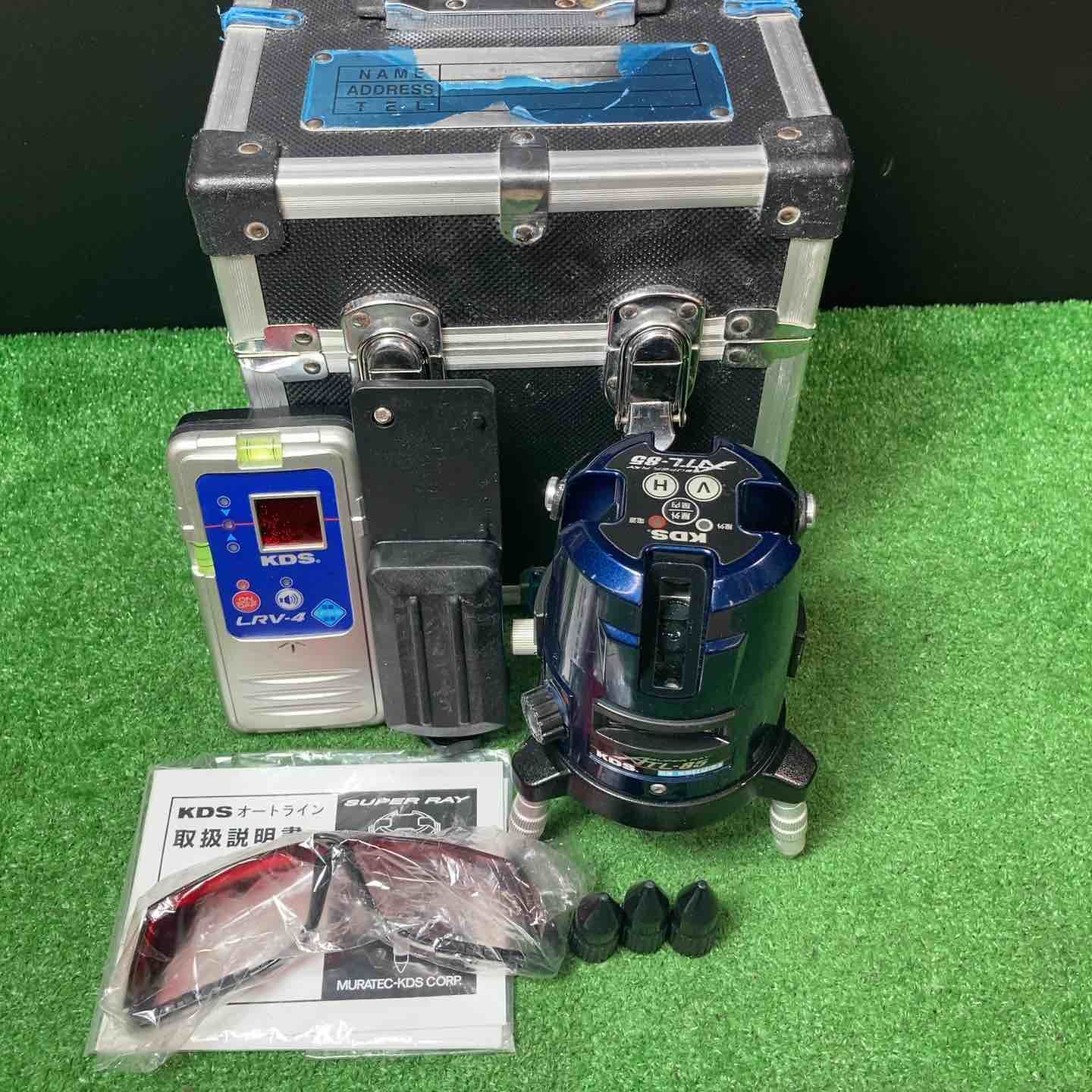 ムラテック|KDS フルラインレーザー墨出し器 ATL-85 レッドライン 受光器付き 岩槻店