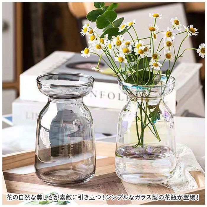 ☆ 花瓶 ☆ ガラス 花瓶 おしゃれ pmygrass05 花瓶 ガラス 大きい 北欧