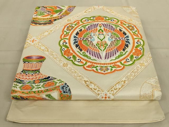 西陣で指折り老舗機屋 逸品 織悦 紗織 夏帯 西陣で指折り老舗機屋 逸品 織悦 紗織 夏帯