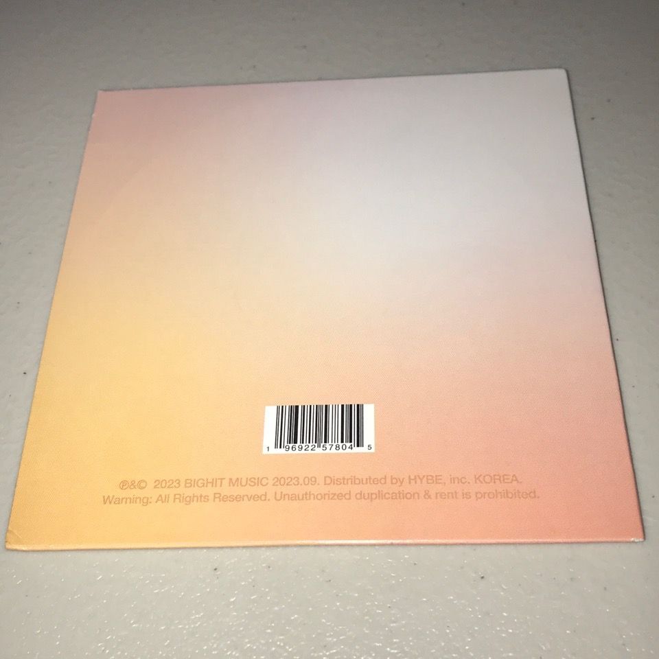 ジョングク(BTS) 直筆サイン「3D (feat. Jack Harlow)」CD