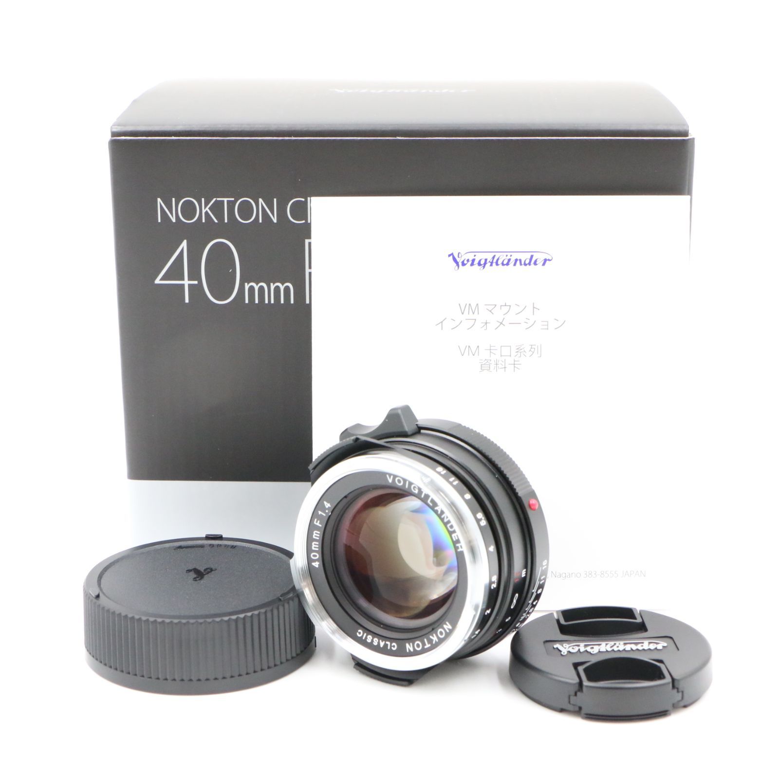 Voigtlander フォクトレンダー Nokton classic 40mm F1.4 MC VM ライカ用