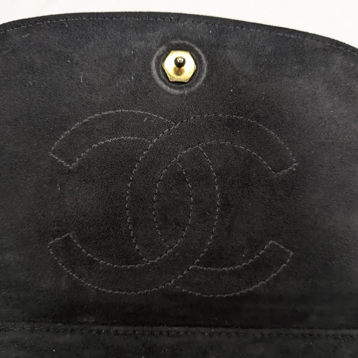 良品！ CHANEL オールドシャネル ヴィンテージ ボーダーステッチ 