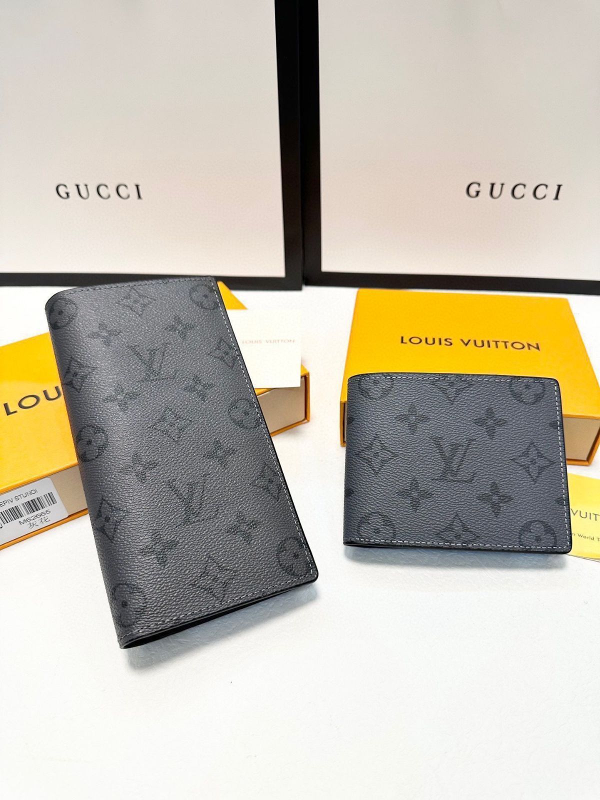 【美品】LOUIS VUITTON⭐️ 大人気三つ折り財布 グレー LOUIS VUITTON グレー 三つ折り財布 - メルカリ