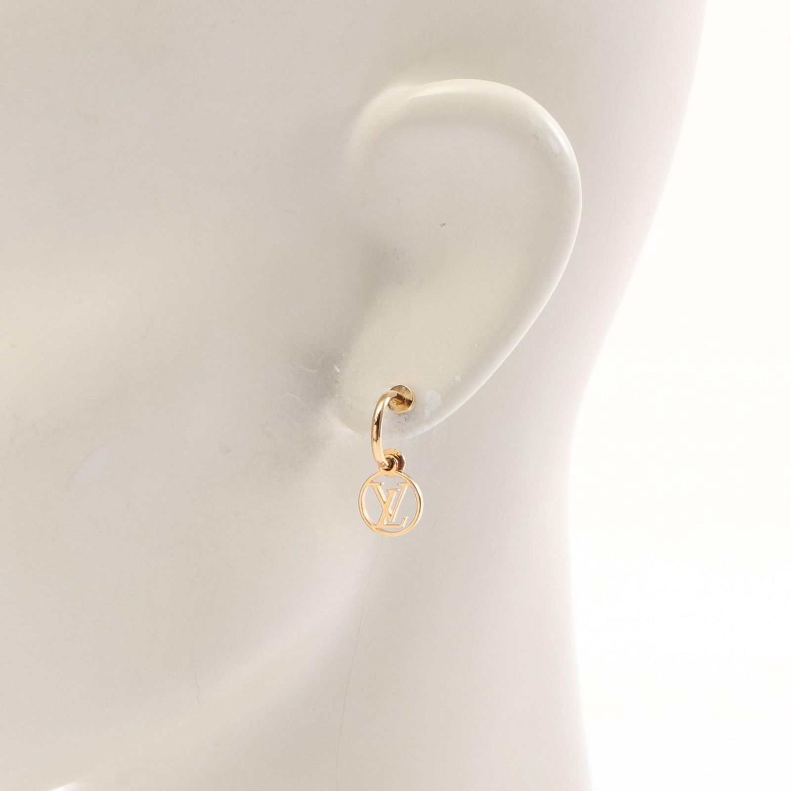 LOUIS VUITTON ルイ・ヴィトン ブックル ドレイユ ブルーミング ピアス  