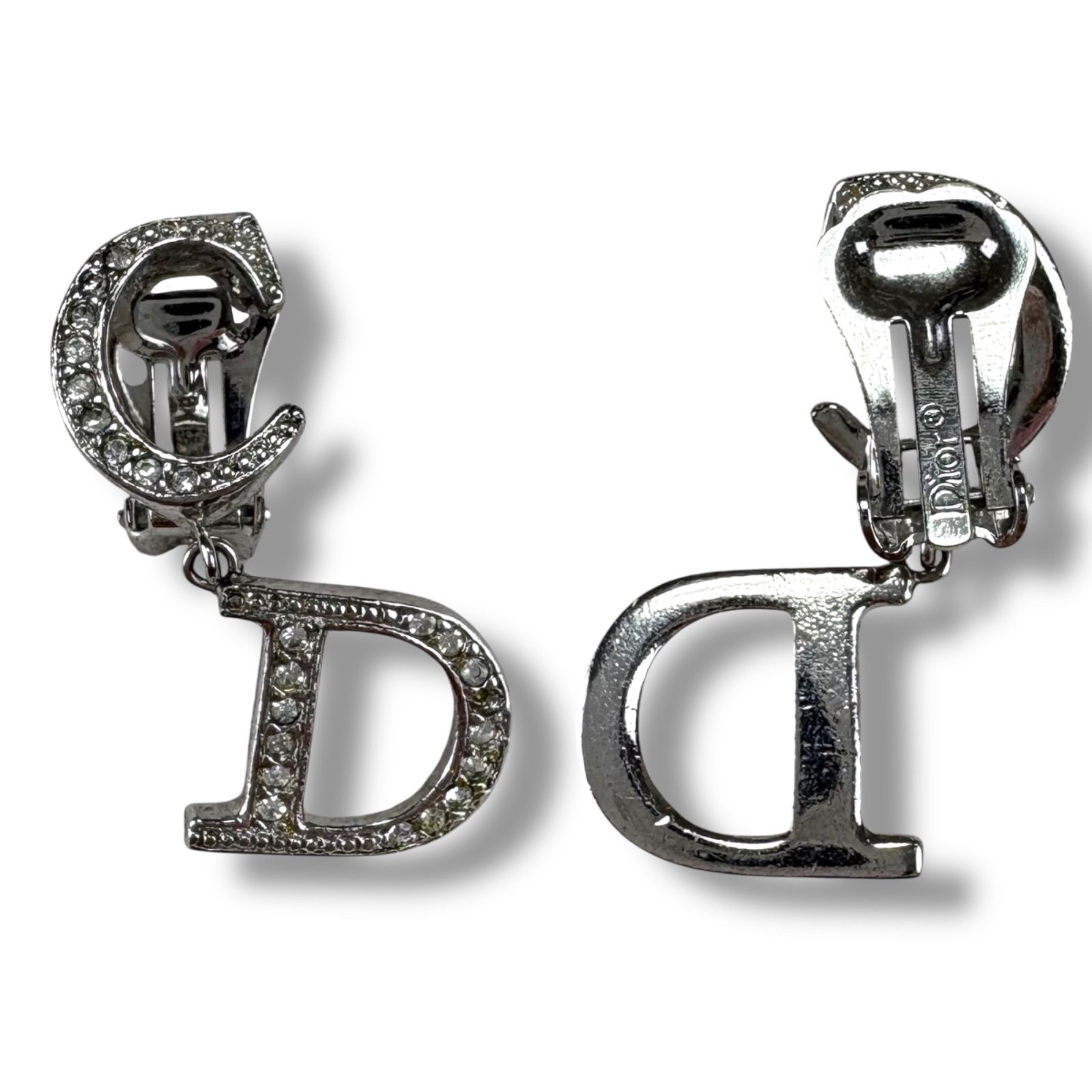 美品　クリスチャンディオール　ネックレス　イヤリング　ラインストーン　シルバー 楽天市場】クリスチャンディオール Christian Dior ネックレス