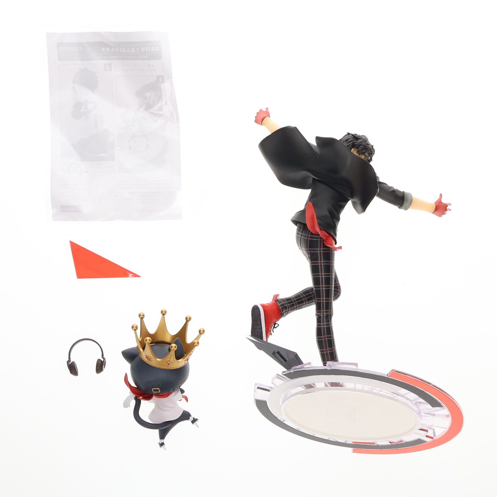 (再販)ARTFX J 主人公&モルガナ ペルソナ5 フィギュア (新品) ARTFX J 主人公&モルガナ｜ペルソナ5 ダンシング・スターナイト