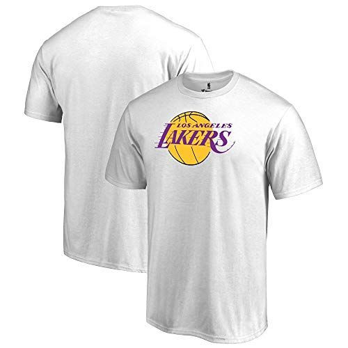 S_ホワイト Fanatics Tシャツ NBA ロサンゼルスレイカーズ ロゴ US