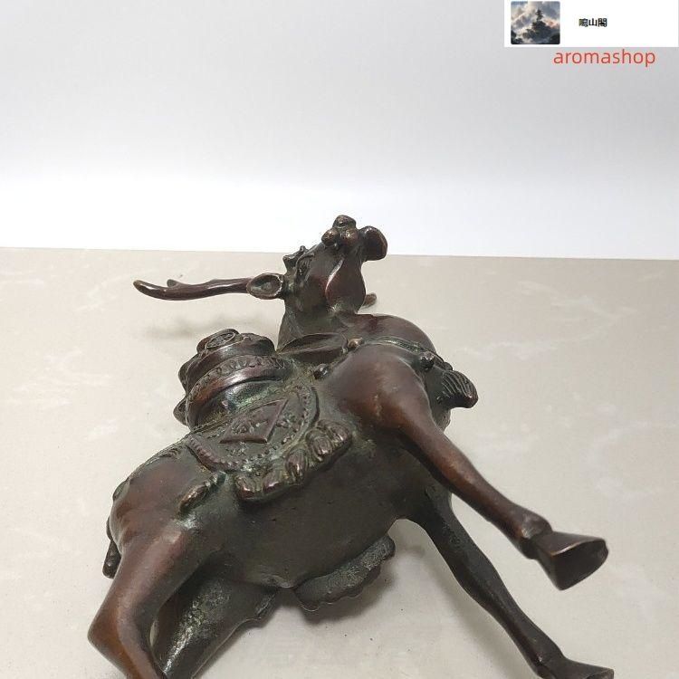 銅器 鹿