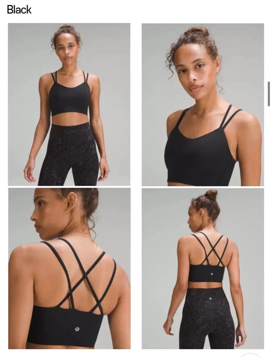 lululemon ルルレモン ブラック スポーツ ブラトップ