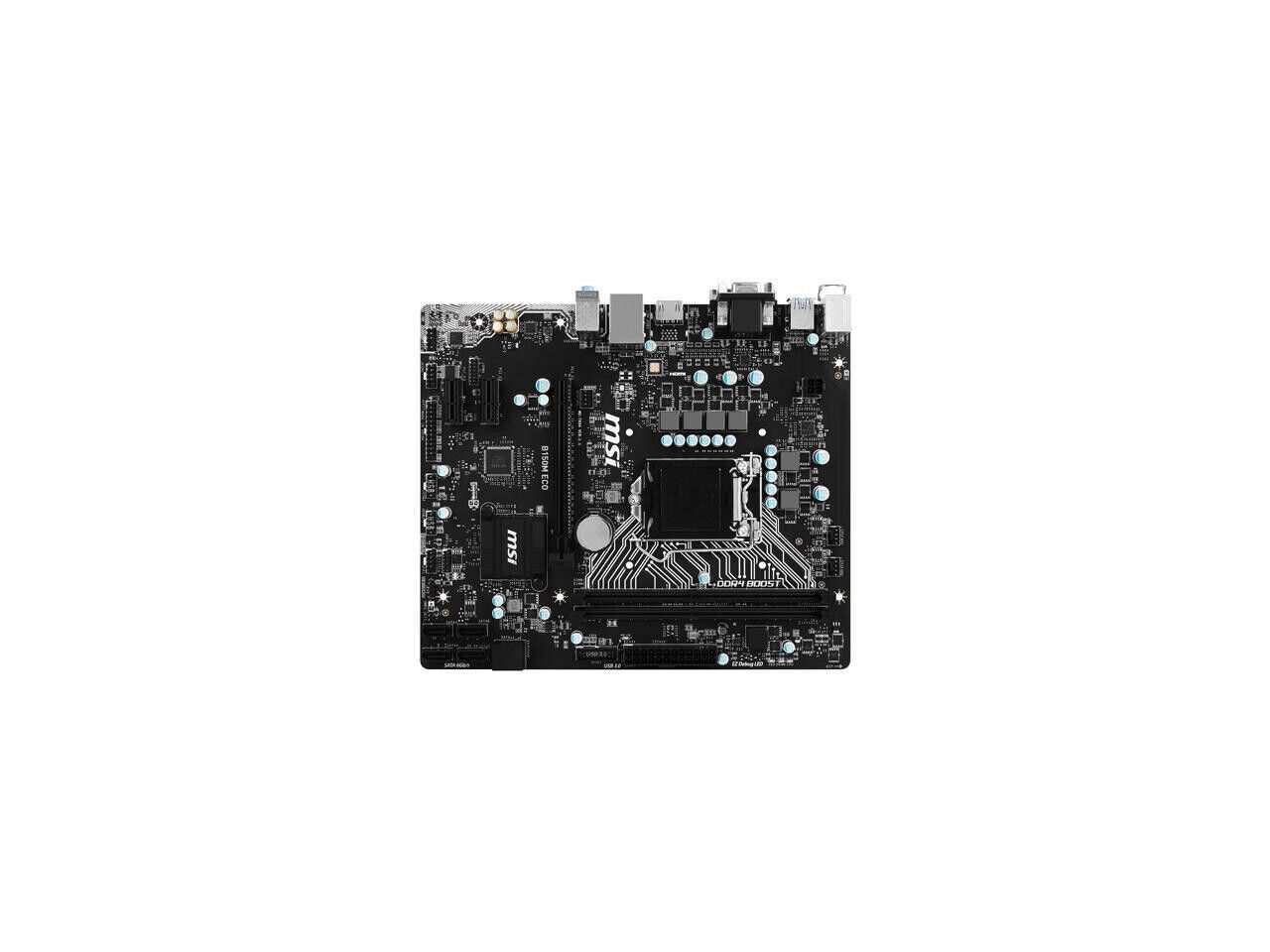 MSI B150M-ECO ソケット 1151 インテル B150 HDMI SATA 6Gb|s B 3.1 mATX マザーボード