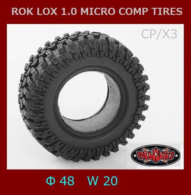 RC4WD ROK LOX 1.0 MICRO COMP TIRES 4本 - メルカリ