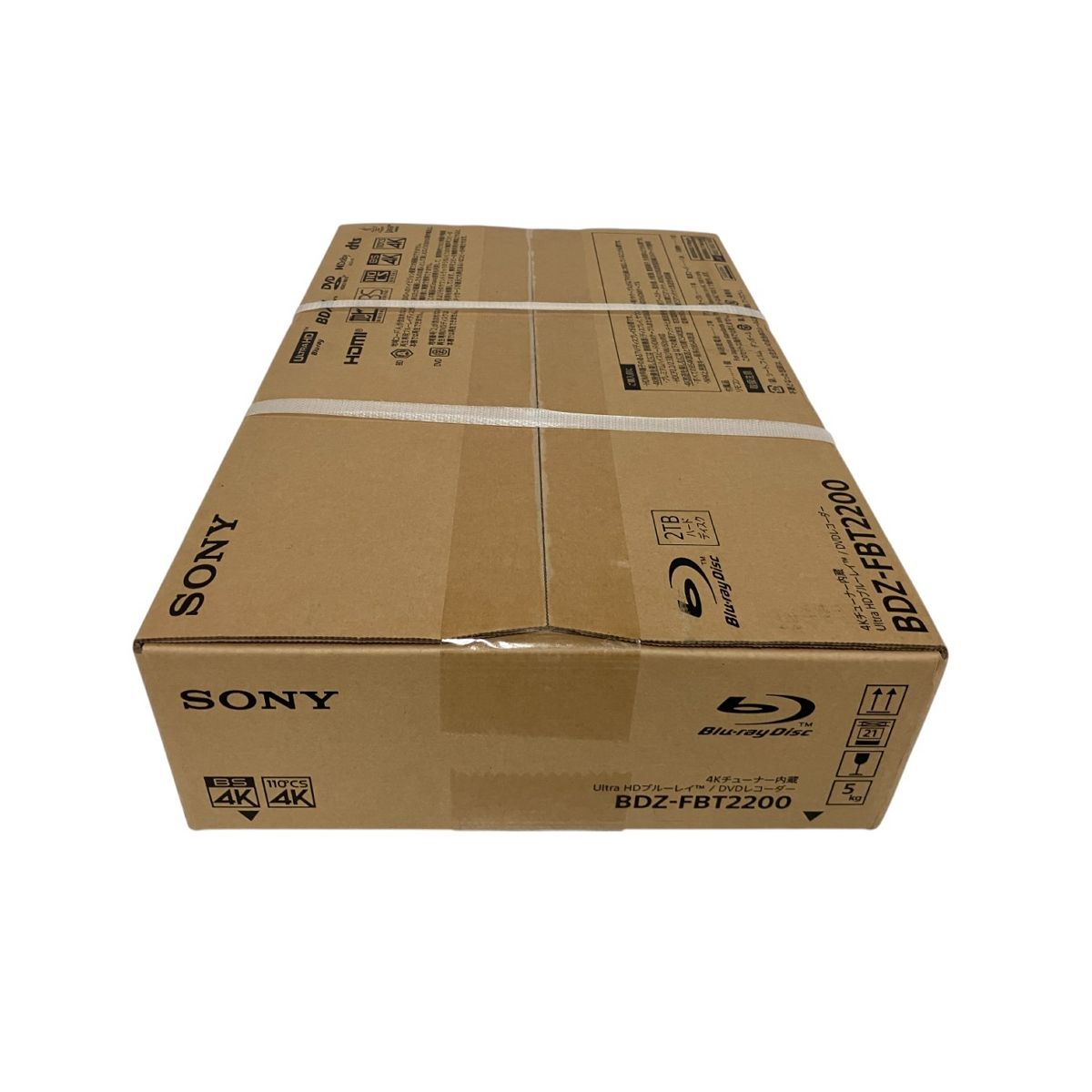 【新品・未使用】SONYブルーレイレコーダー　BDZ-FBT2200 SONY ソニー BDZ-FBT2200 ブルーレイ、DVDレコーダー本体 - 最