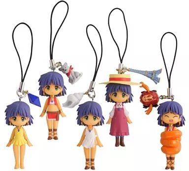 ファッションの 中古】ストラップ(キャラクター) 「カプセルQ 全5種セット ストラップ