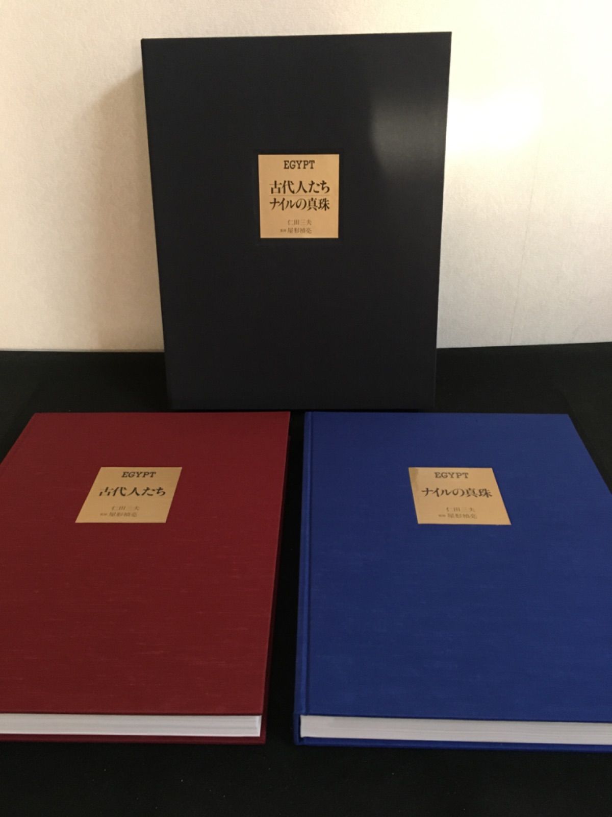 Egypt 古代人たち ナイルの真珠 全2冊セット 1991年 エジプト 古代人たち／ナイルの真珠 全2冊揃(仁田三夫) / 一心堂書店