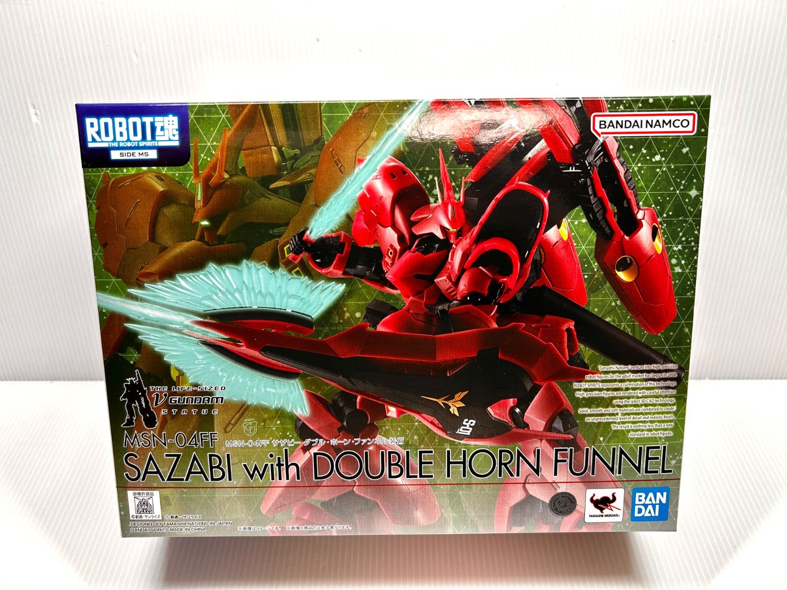ROBOT魂 MSN-04FF サザビー ダブル ホーン ファンネル装備