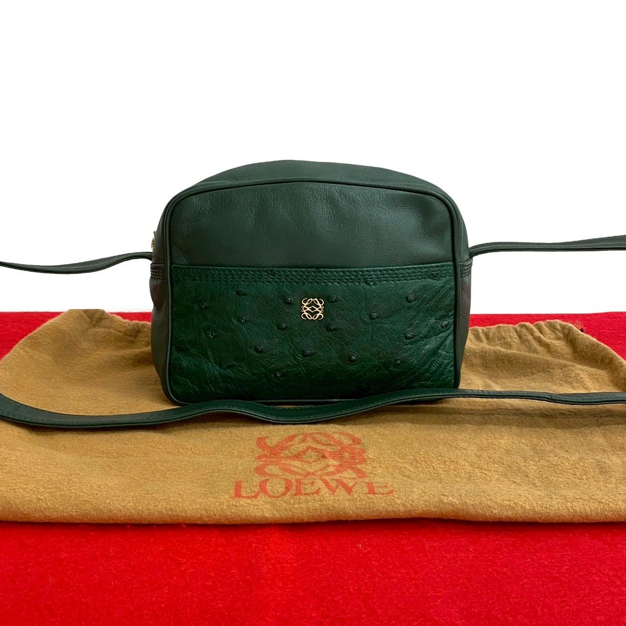 【美品】LOEWE ロエベ  カフス(箱付き) アナグラム ヴィンテージ linkvintage_520c244599051