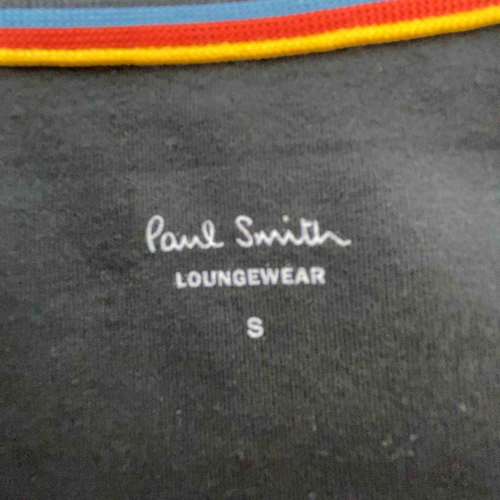 Paul Smith ポールスミス メンズ ジャージ　薄手ブルゾン　ジップアップ　ポケット　黒