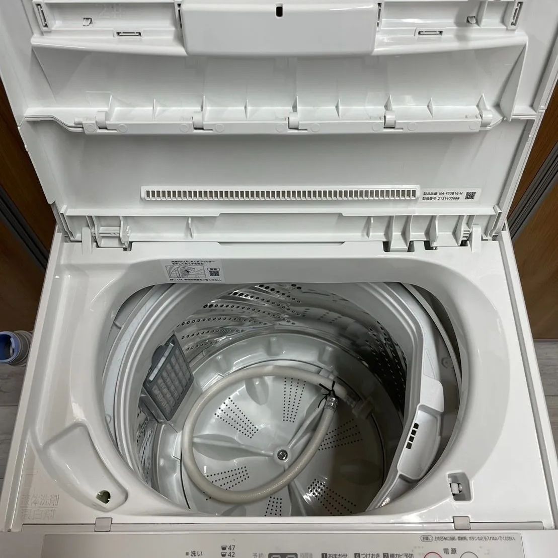 🍀Panasonic 洗濯機 NA-F50B14 2021年製 5.0kg🌟     - トップ