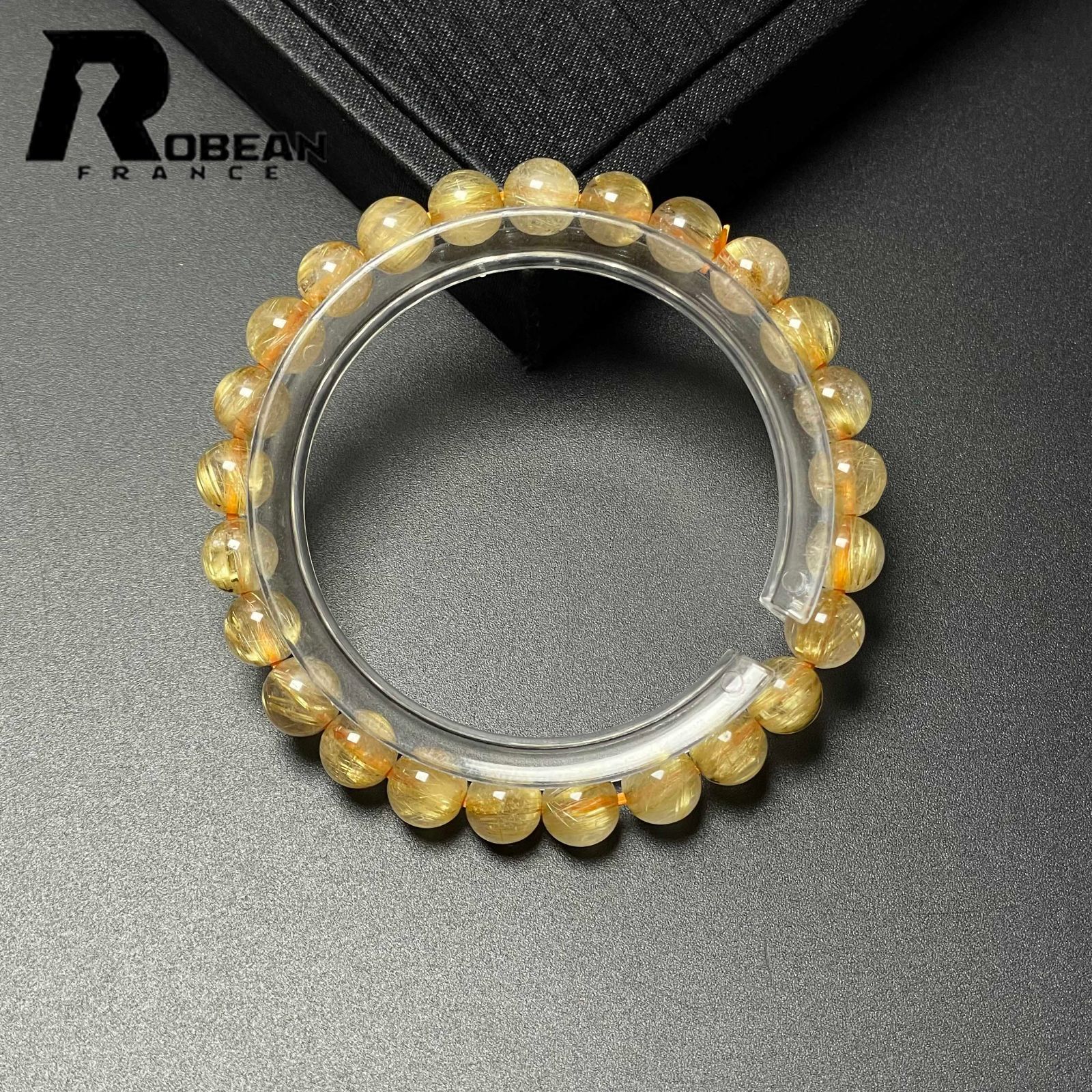 一点限り】 希少 EU製 ☆ROBEAN・極!極満針ルチルクォーツ 
