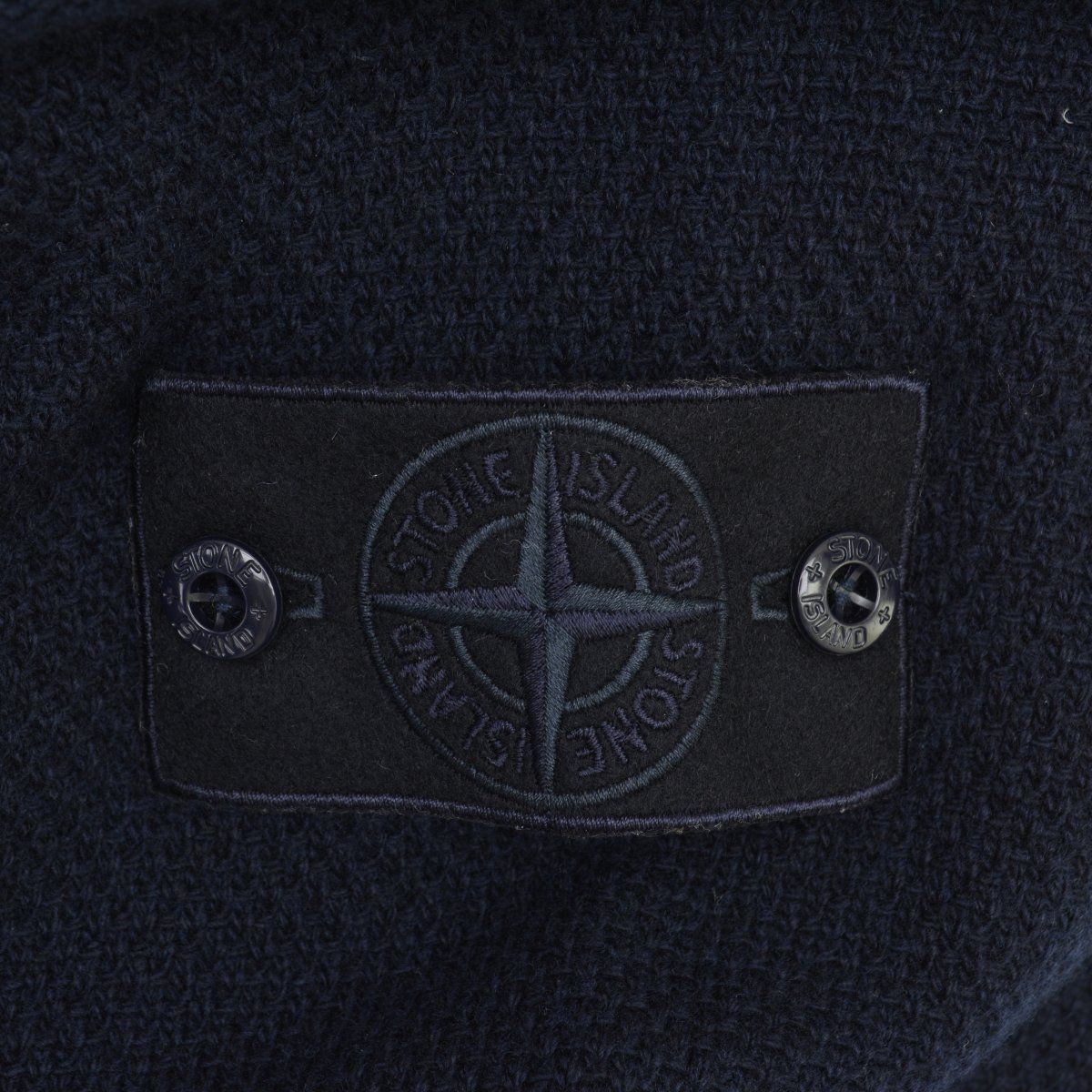 STONEISLAND】7915561FA V0020 GHOST PIECE ジップアップ ウールニット 