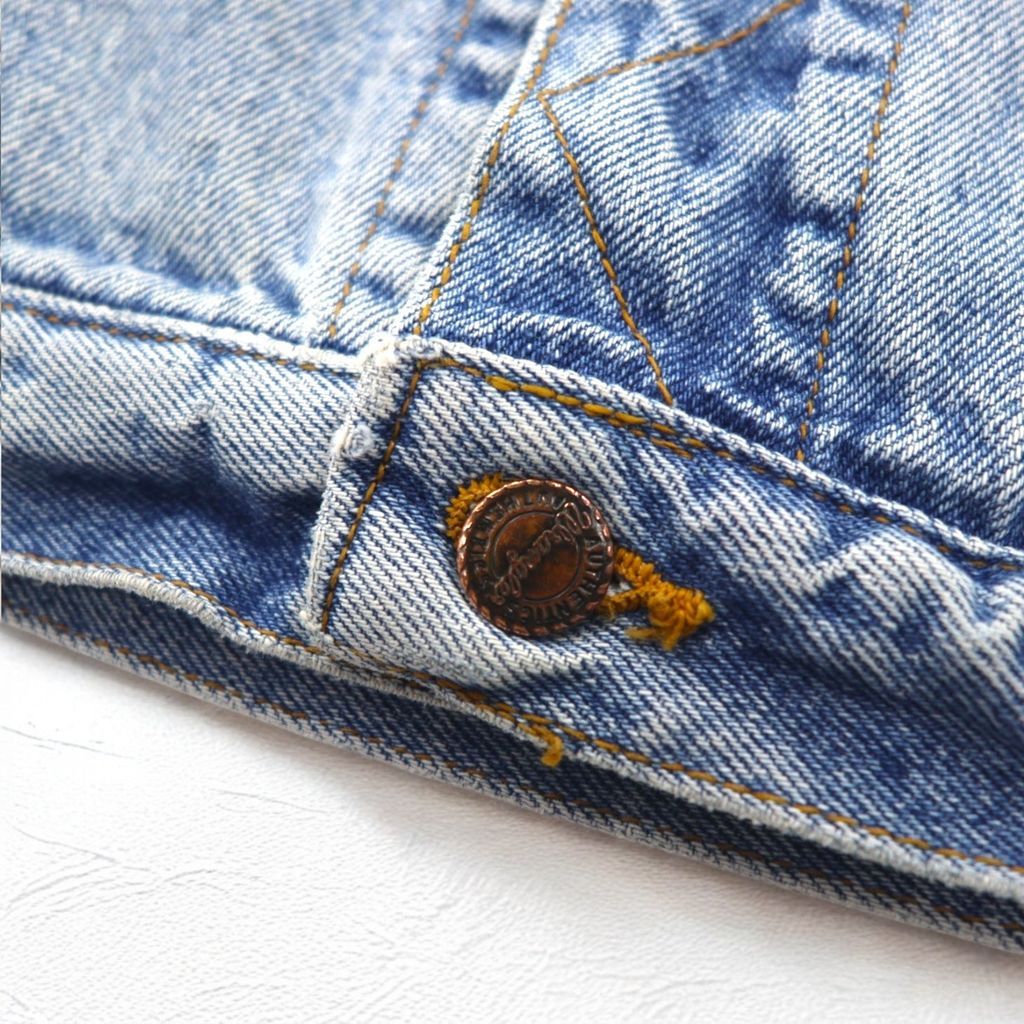 Wrangler 90年代 デニムジャケット Gジャン XL ライトウォッシュ