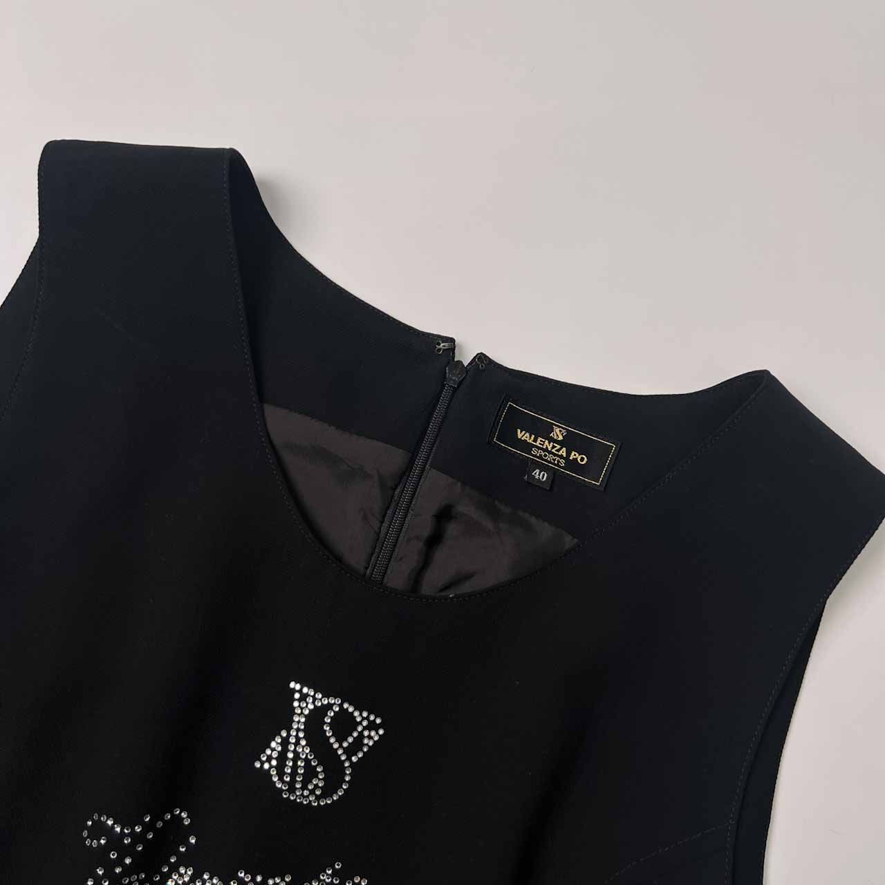 VALENZA PO SPORTS バレンザポースポーツ ラインストーン ノースリーブ