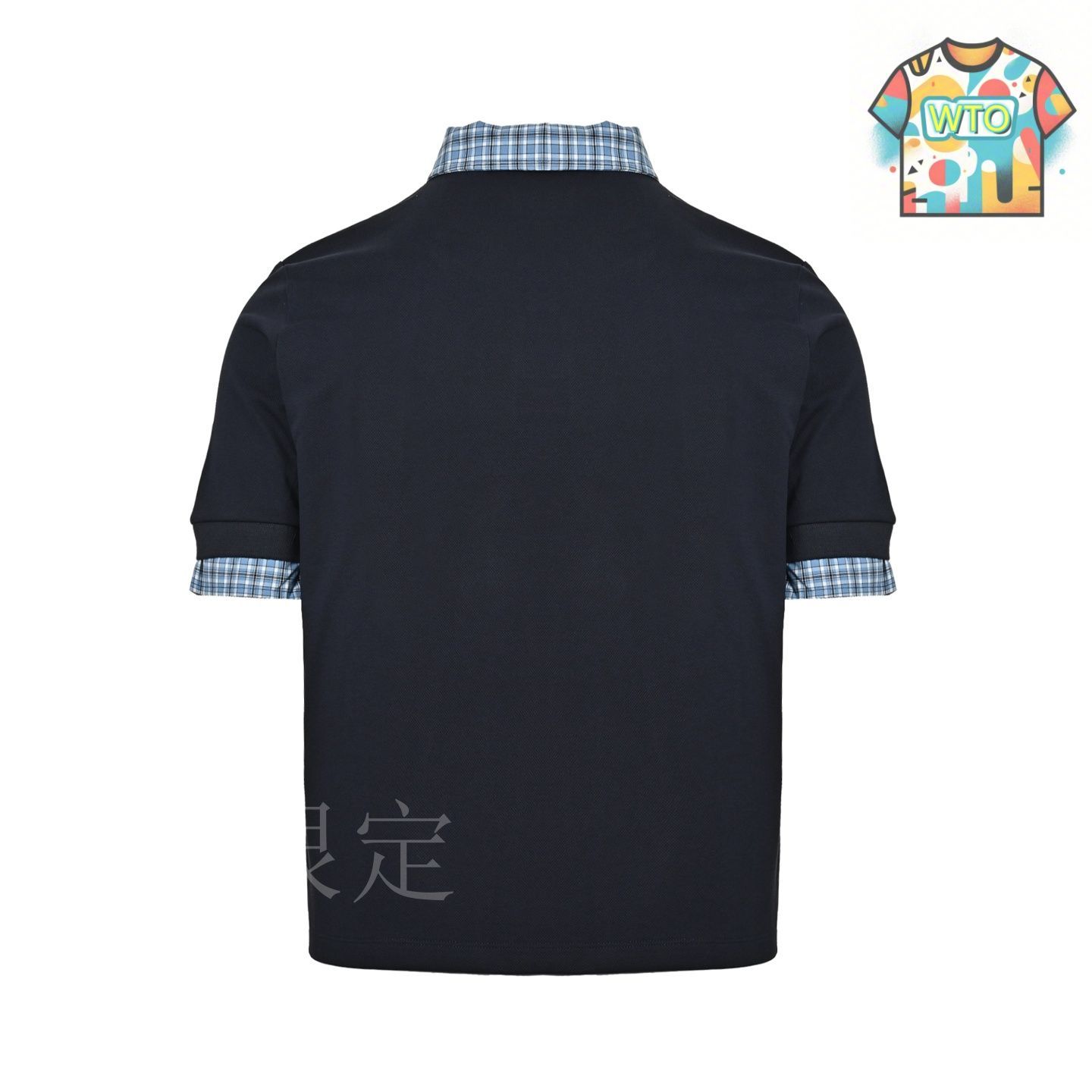 今日特価】Miu Miu 25ss 格子柄のダブルブルゾンポロシャツ