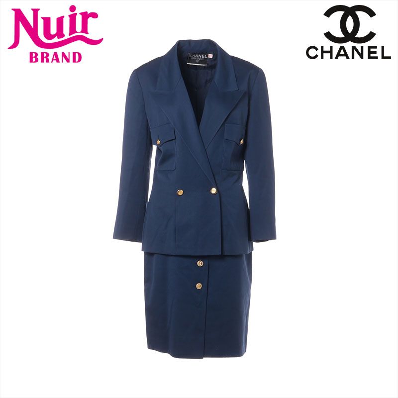 CHANEL シャネル スーツ ココボタン クローバー 1990s Size 40