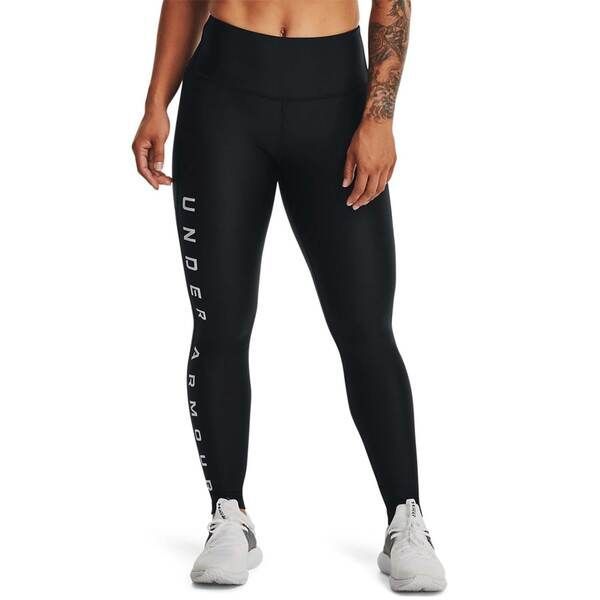 【送料無料】 アンダーアーマー レディース カジュアルパンツ ボトムス HeatGear Reflective Tights Black