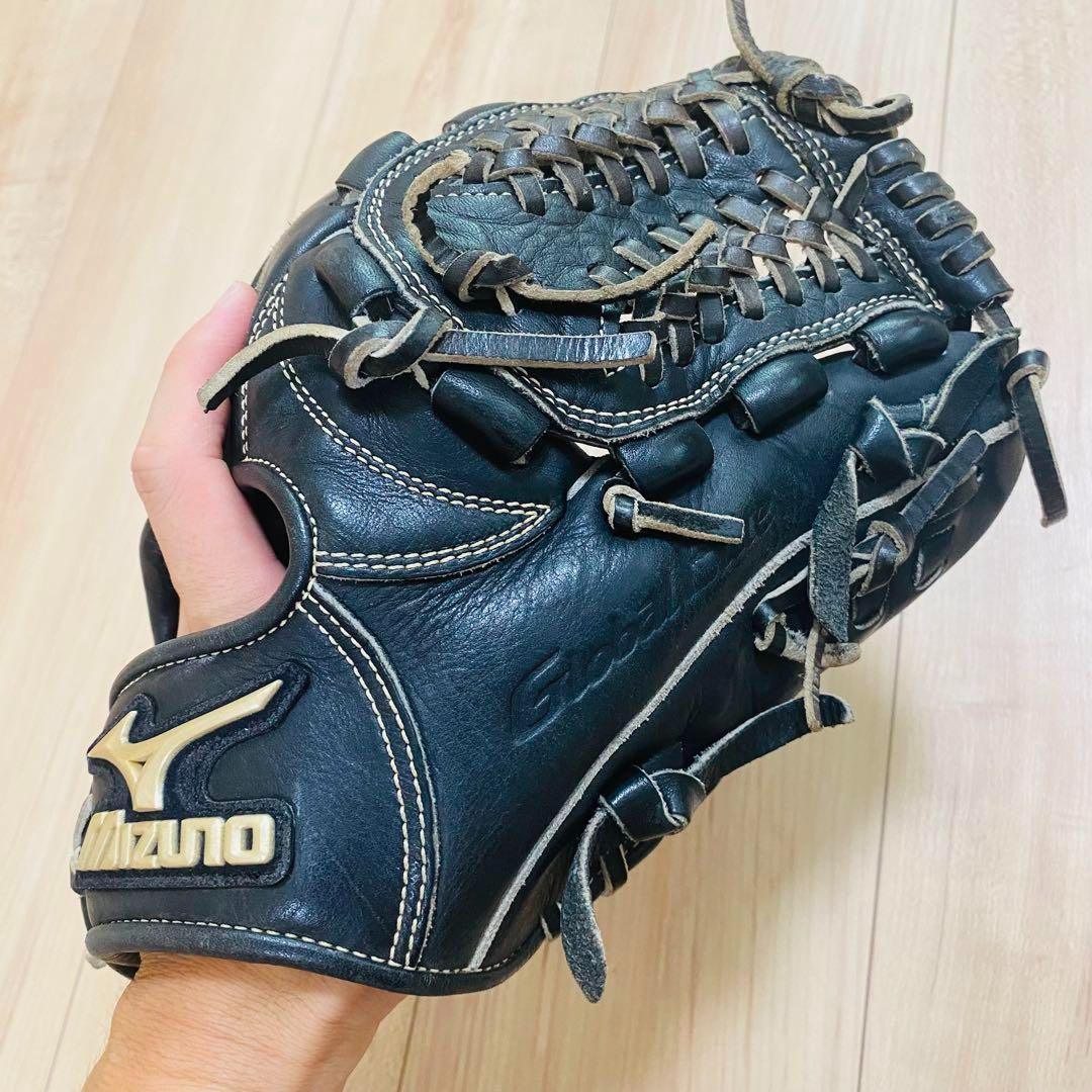 ミズノ グローバルエリート Lシリーズ 一般 軟式グローブ 右投 内野手