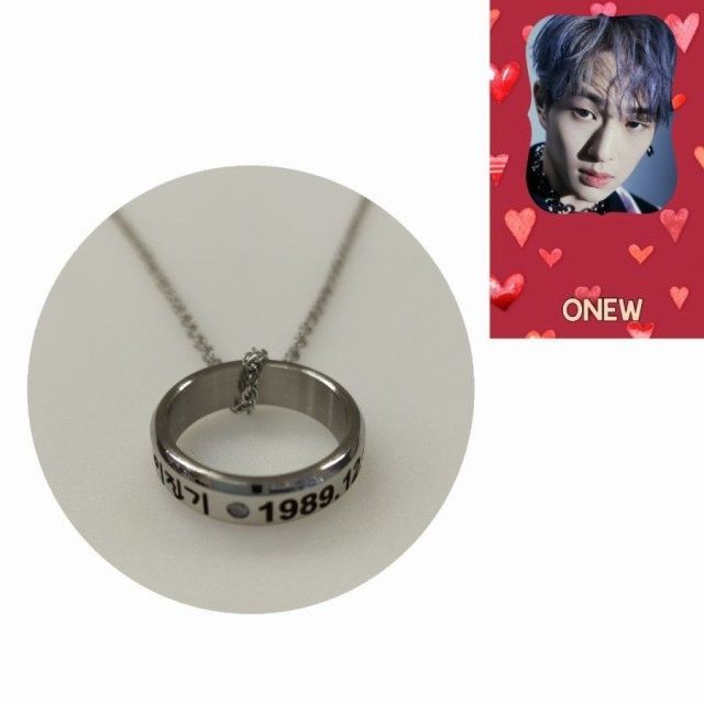 SHINee ネームリング オニュ onew SHINee ネームリング オニュ onew