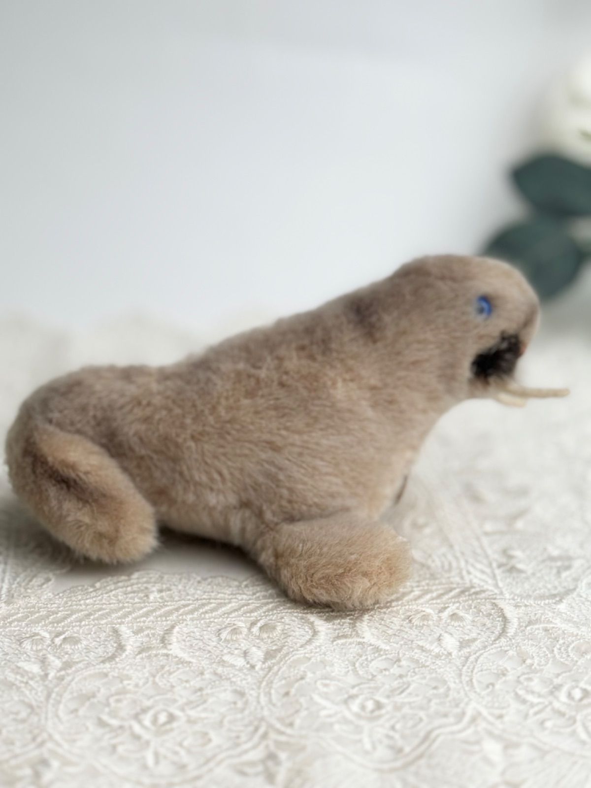 Steiff - シュタイフ★Wally Walrus★セイウチのウォーリー/海象/ウォーラス 送料無料☆シュタイフ☆Wally Walrus 10cm☆セイウチの