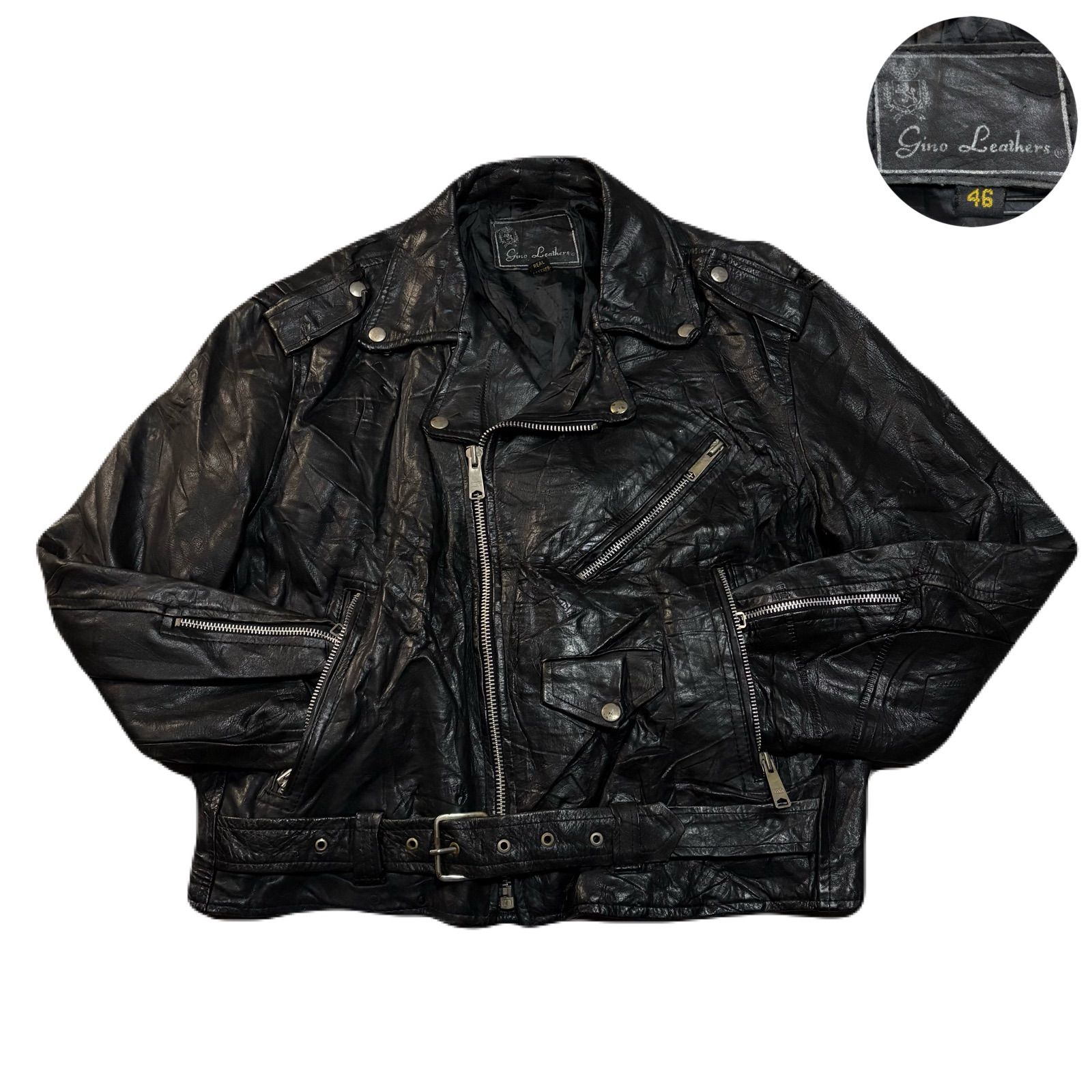 Vintage ヴィンテージ LeatherJacket レザージャケット