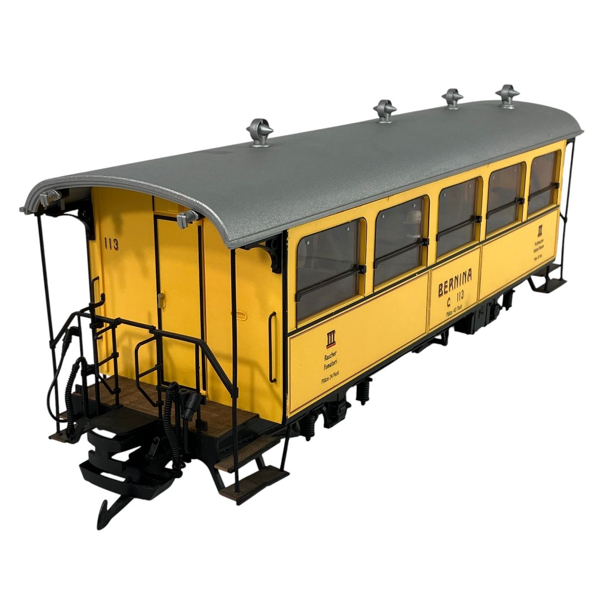 Marklin LGB 32550 ベルニナ鉄道 三等客車 C113 Gゲージ 鉄道模型 ジャンク N10097144