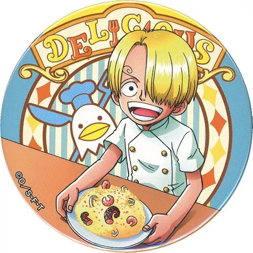 中古】バッジ・ピンズ サンジ(幼少期) 「ワンピース 輩～YAKARA～缶 