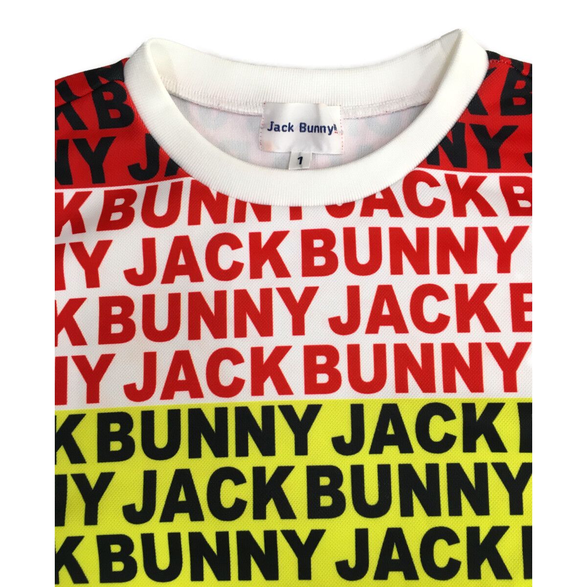 JACK BUNNY!! - coco 中古 ジャックバニー Jack Bunny!! レディース 長袖シャツ 1(M) 白×カラフル プルオーバー 総柄 JACK BUNNY!! - coco 中古 ジャックバニー Jack Bunny