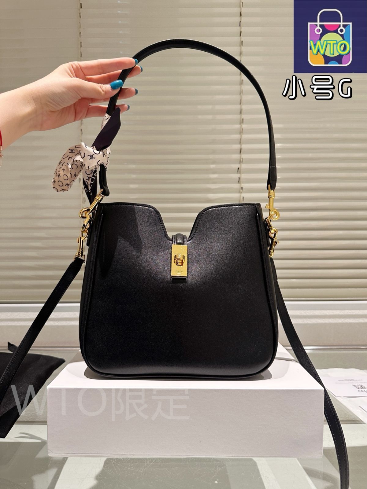 2025年購入 CELINE ナイロントートバッグ 現行 超美品 25SS 新作 CELINE 2025 ショッパーバッグ - デニム素材 25×18cm [本日特価