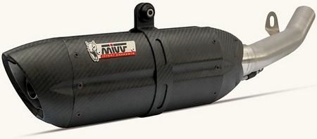 MIVV / ミヴ -SPORT SUONO- スリップオン カーボン for KAWASAKI ZX-10