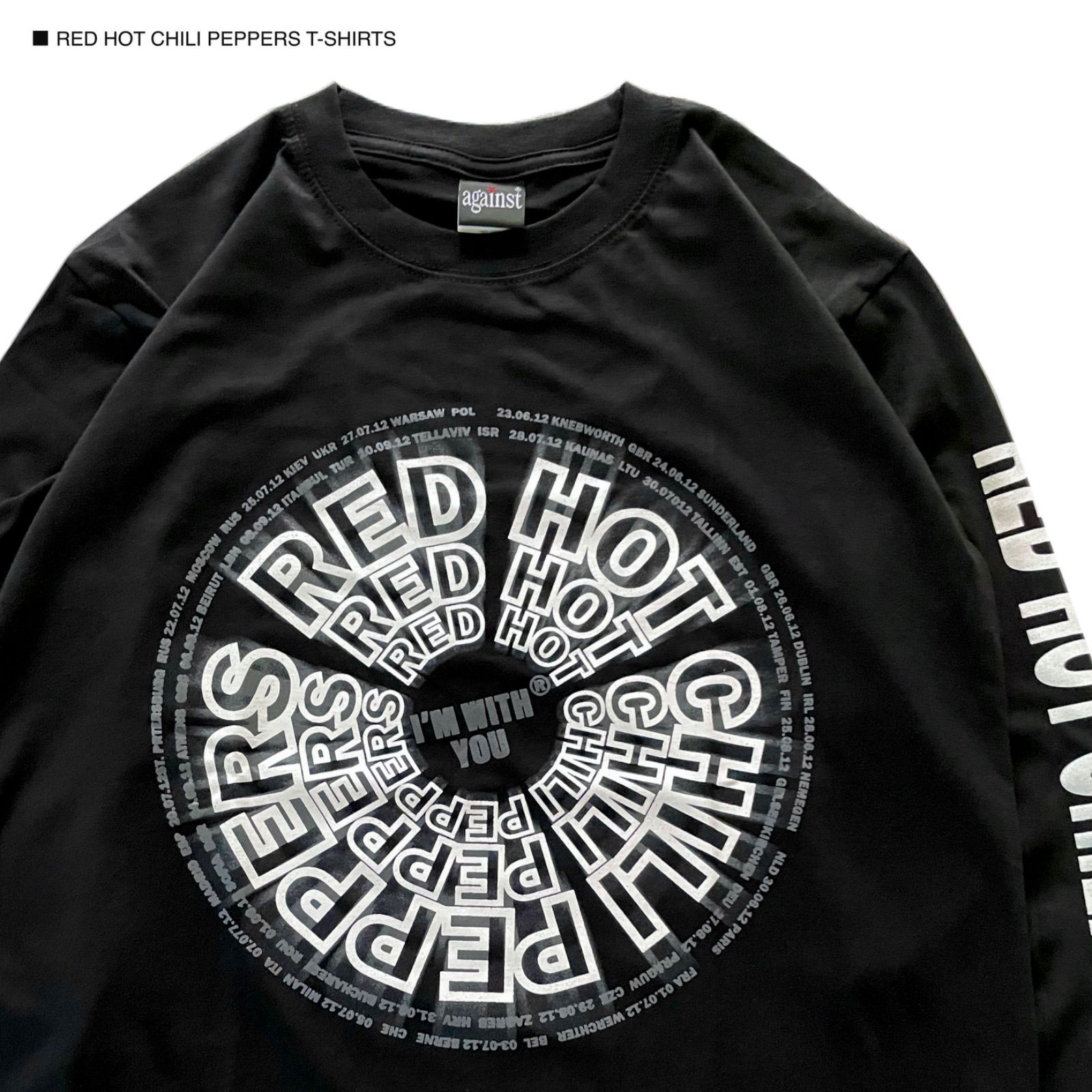 レッチリ　RED HOT CHILI PEPPERS 長袖Tシャツ XL captain-curts-red-hot-chili-